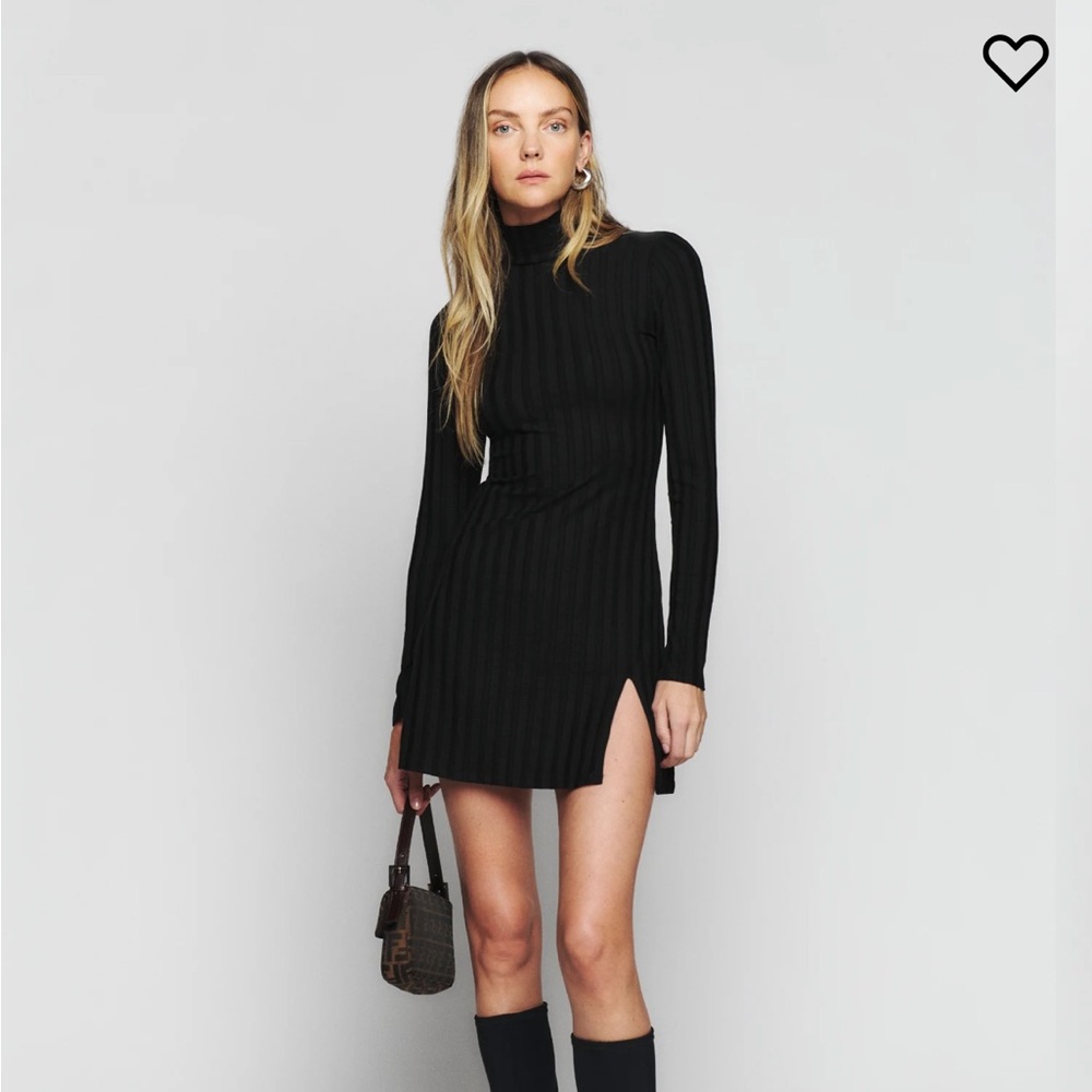 Reformation Libra Knit Mini Dress in L